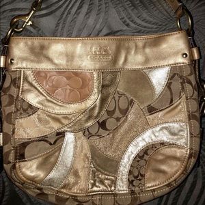 Patch work Hobo Coach Purse